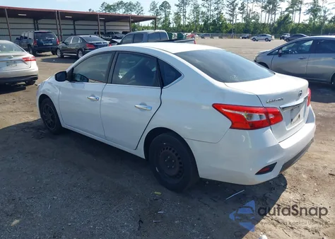 2017 Nissan Sentra S из США, поврежденный, VIN 3N1AB7AP7HY399836